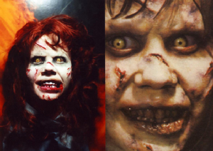 exorcist.jpg, actual casting of linda blair in dick smiths exorcist makeup,warren f disbrow sci fi horror collection,props,horror,demons,scary movies,haunted haqy ride the movie, scarlet moon, dark beginnings,bloody dead,invasion for flesh qand blood,clerks,warren disbrow,smith,major motion picture,supernatural,satan,fantasy,violence